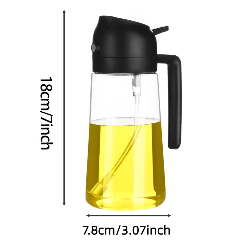 Olive Oil Spray Bottle and Dispenser for Cooking
