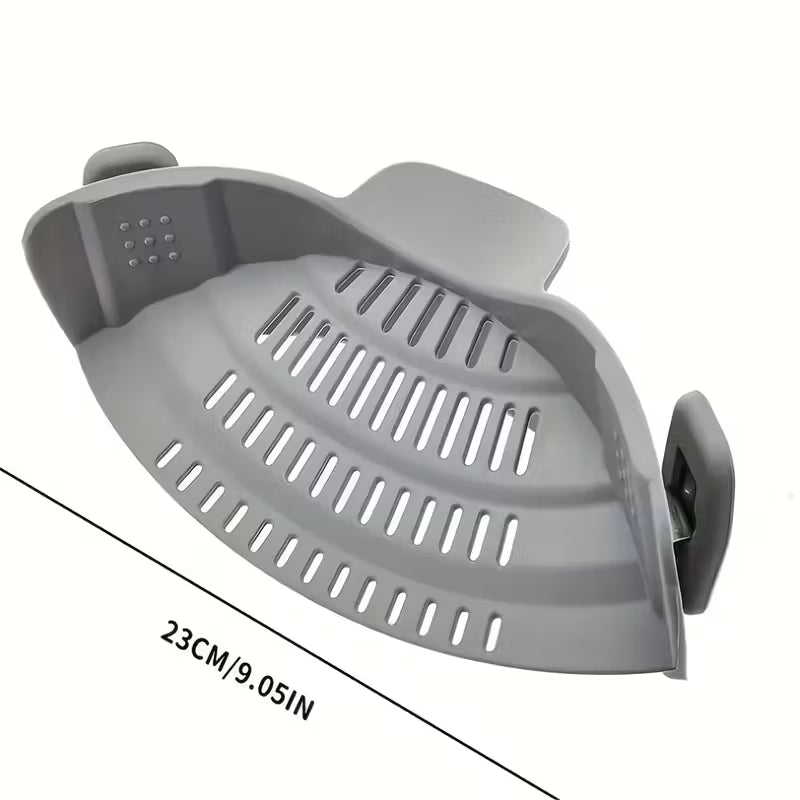 Clip On Strainer Colander for Pots and Pans