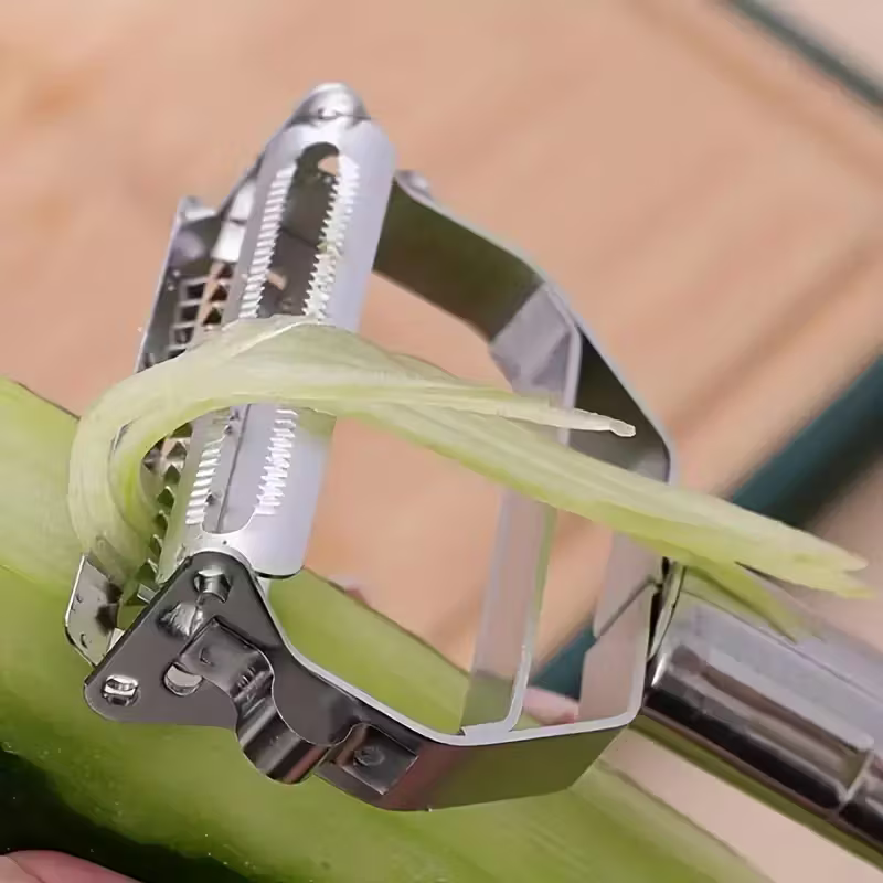 Stainless Steel Vegetable Peeler and Julienne Slicer Tool