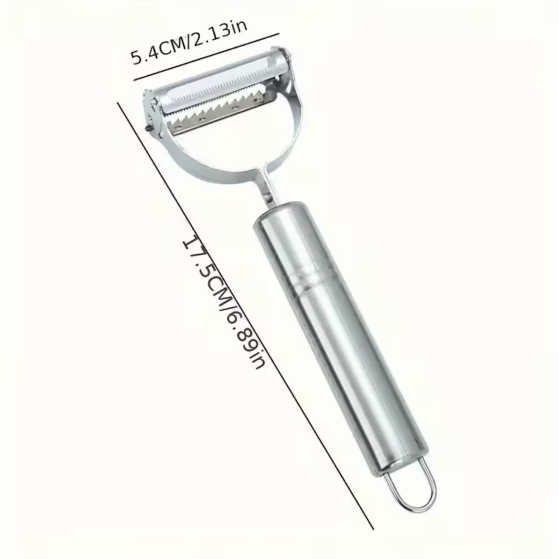 Stainless Steel Vegetable Peeler and Julienne Slicer Tool