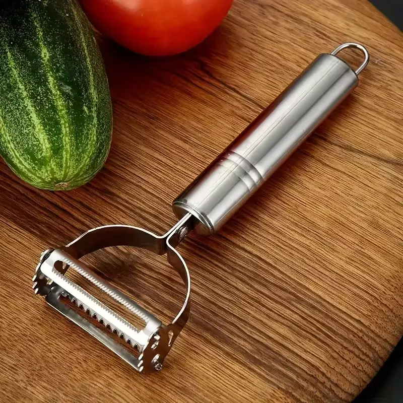 Stainless Steel Vegetable Peeler and Julienne Slicer Tool