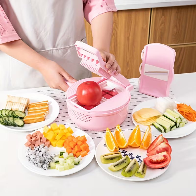 12 in 1 Vegetable Chopper Grater and Julienne Slicer