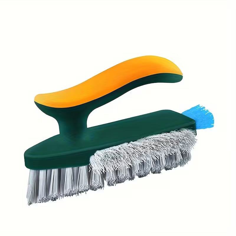 2 in 1 Gap Cleaning Brush Scraper Bathroom Floor Toilet