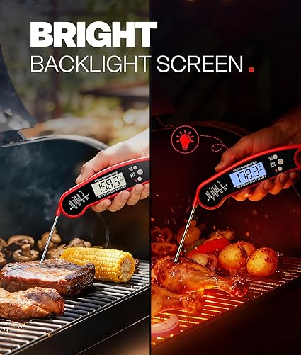 Digital Instant Read Meat Thermometer for Grilling BBQ