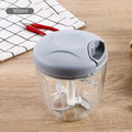 Manual Garlic Press and Vegetable Chopper Kitchen Gadget