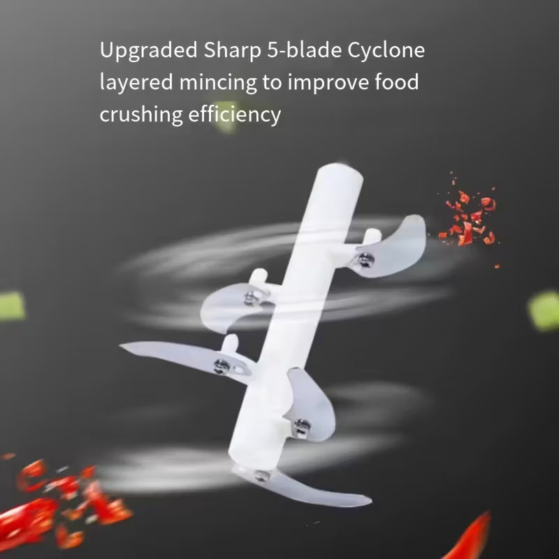 Manual Garlic Press and Vegetable Chopper Kitchen Gadget