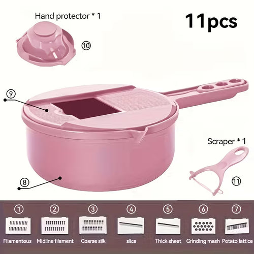 12 in 1 Vegetable Chopper Grater and Julienne Slicer