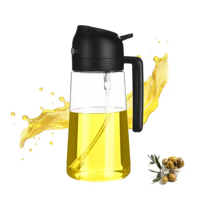 Olive Oil Spray Bottle and Dispenser for Cooking